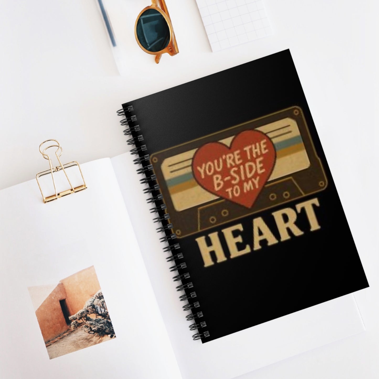 B-Side to my Heart Notebook