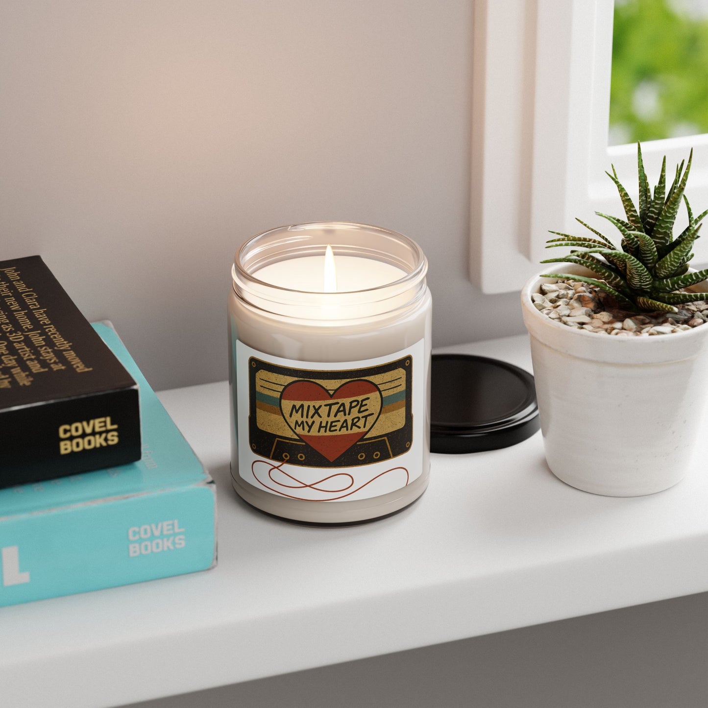 Mix Tape My Heart Soy Candle, 9oz