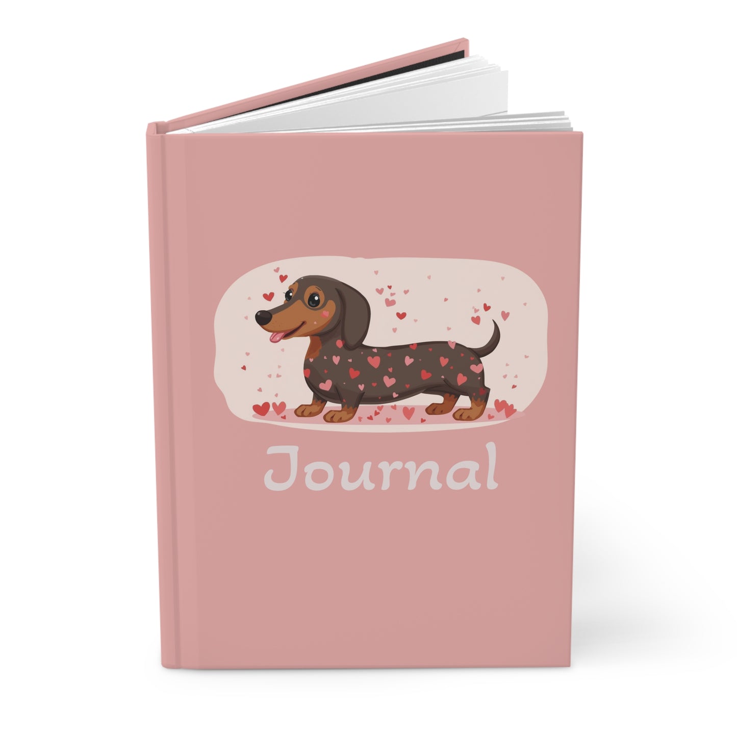 Hardcover Dachshund Journal | lined Notebook