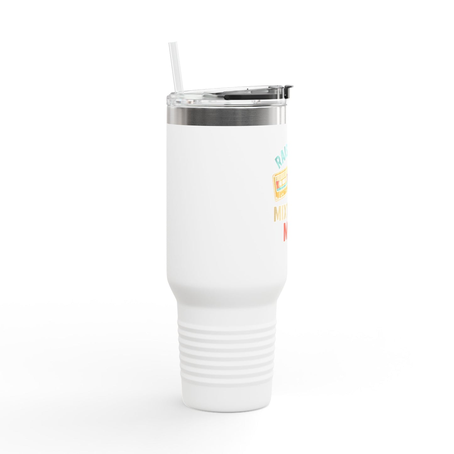 Raised on Mix Tapes and MTV Travel Mug, 40oz