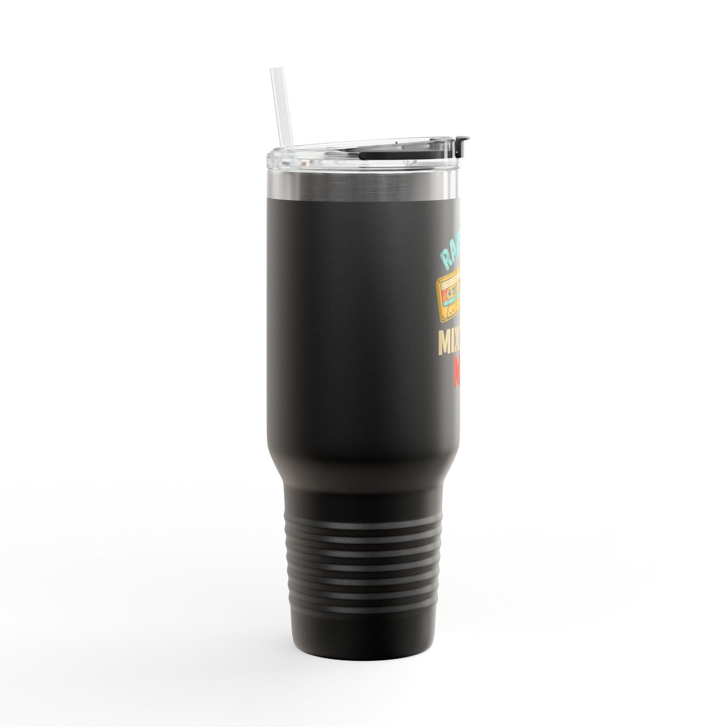 Raised on Mix Tapes and MTV Travel Mug, 40oz